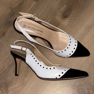 Black and White Heels